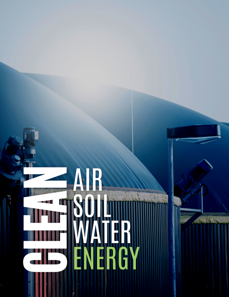 Clean Air, Soil, Water, Energy
