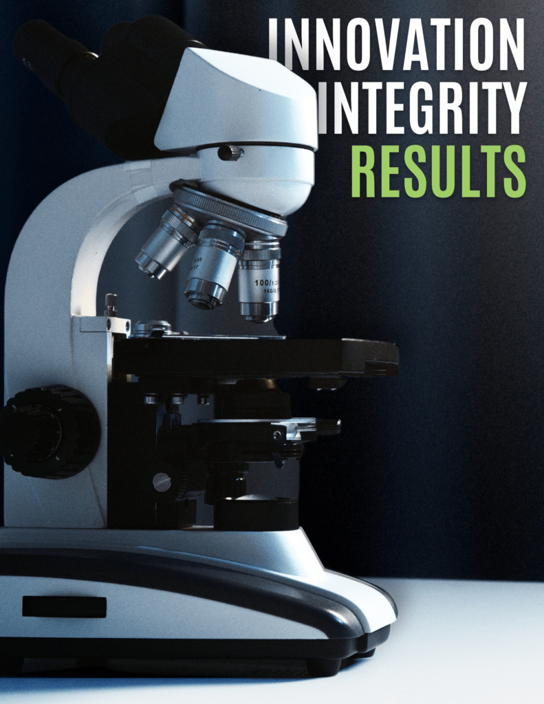 Innovation Integrity Results